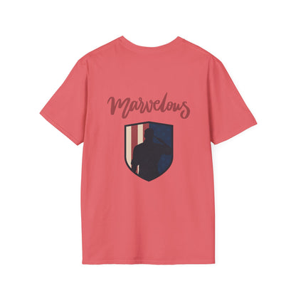 Marvelous Unisex Softstyle T-Shirt - Motivational Graphic Tee for Everyday Inspiration