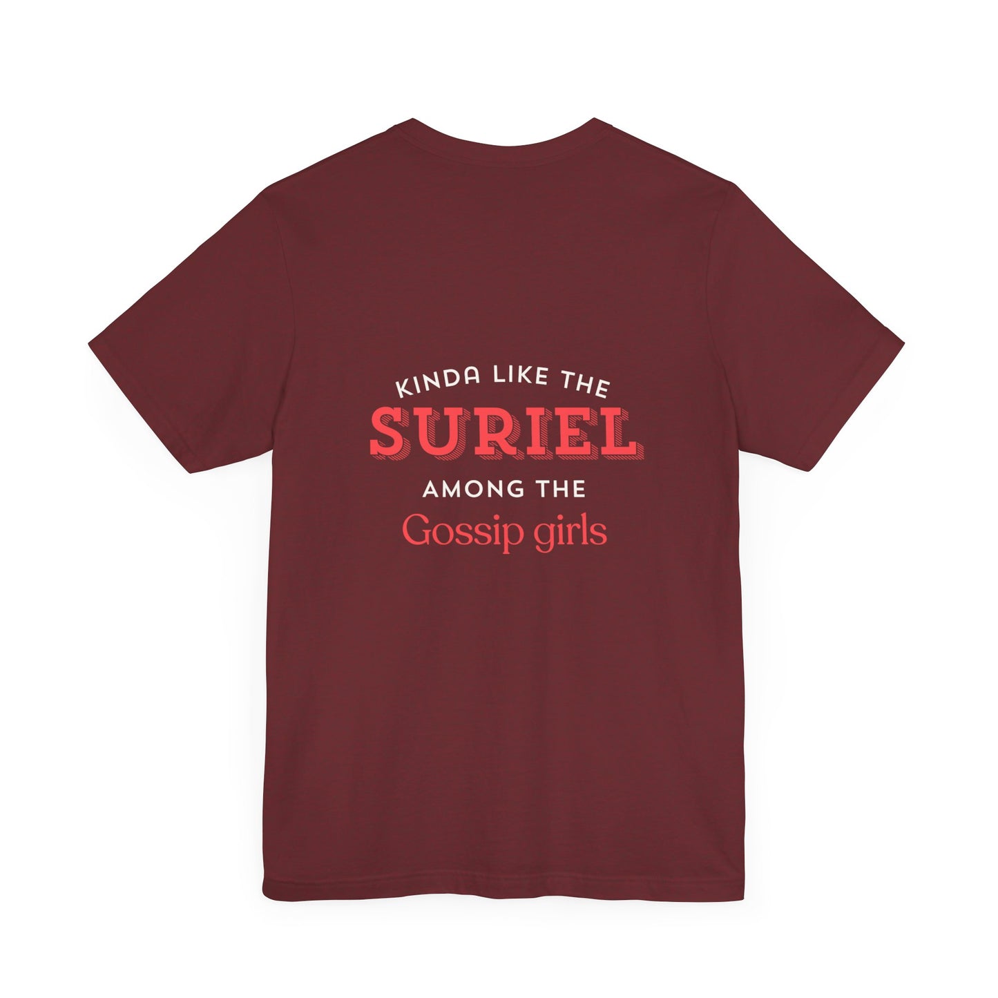 Suriel among gossip Unisex Jersey Short Sleeve Tee