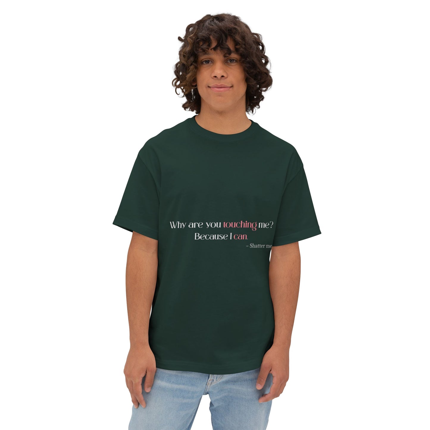 Juliette - Aaron Unisex Oversized Boxy Tee for Shatter Me Fans