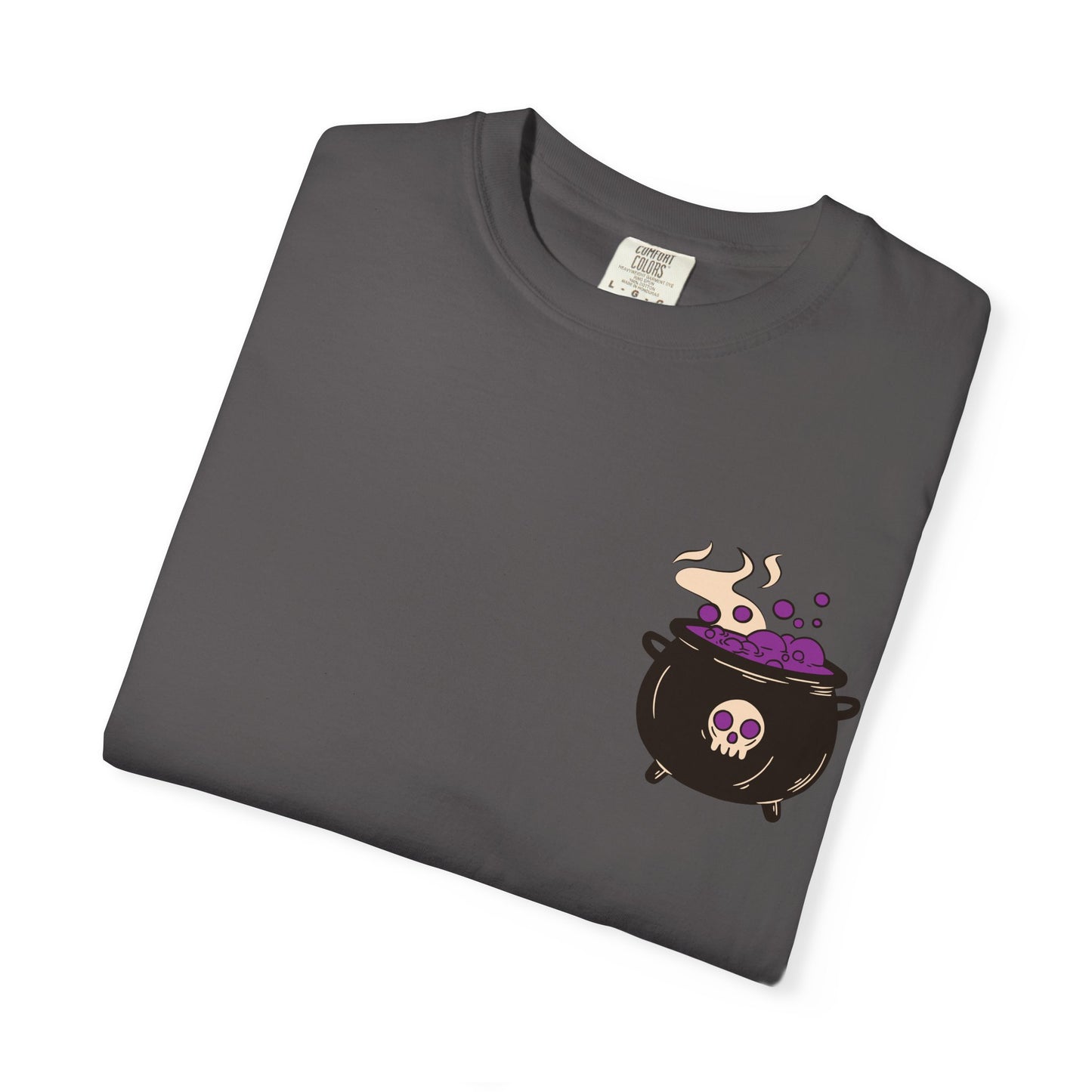 Cauldron Boil Me Halloween Unisex Garment-Dyed T-shirt