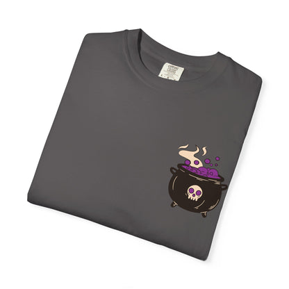 Cauldron Boil Me Halloween Unisex Garment-Dyed T-shirt
