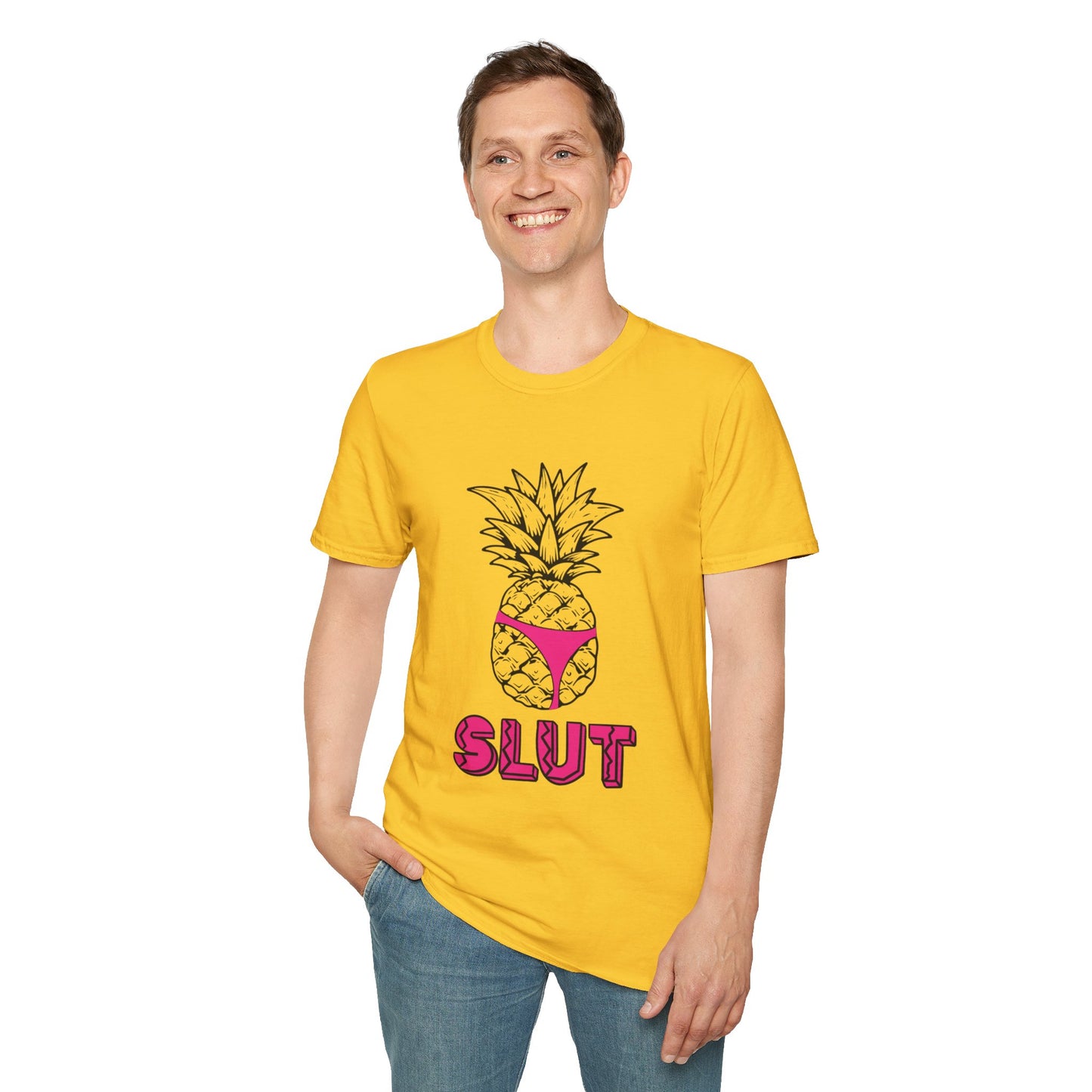 Pineapple Slut Unisex Softstyle T-Shirt