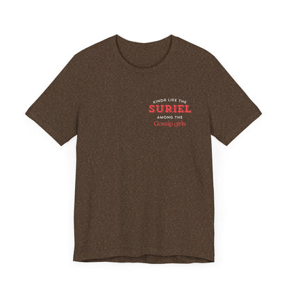 Suriel among gossip Unisex Jersey Short Sleeve Tee