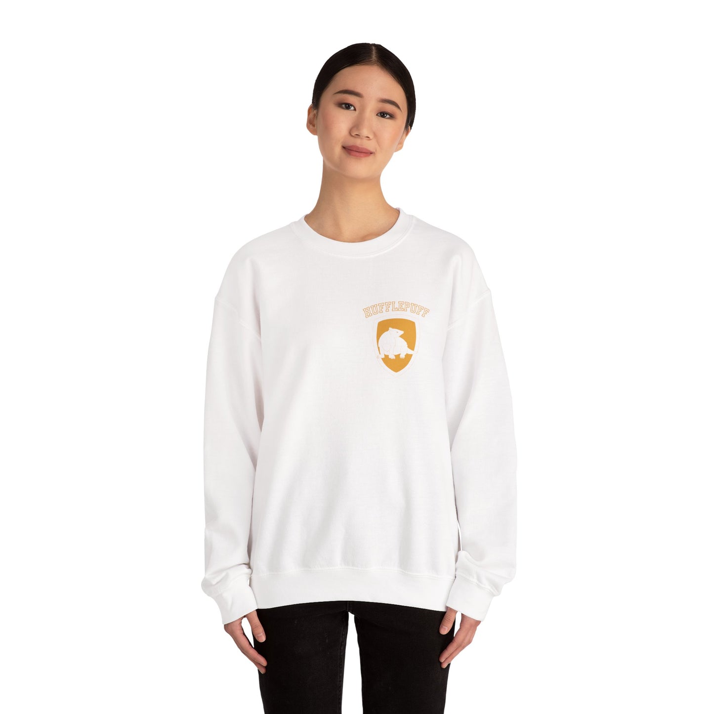 Hufflepuff Crewneck Sweatshirt - Unisex Heavy Blend™ | Cozy & Stylish for Fans