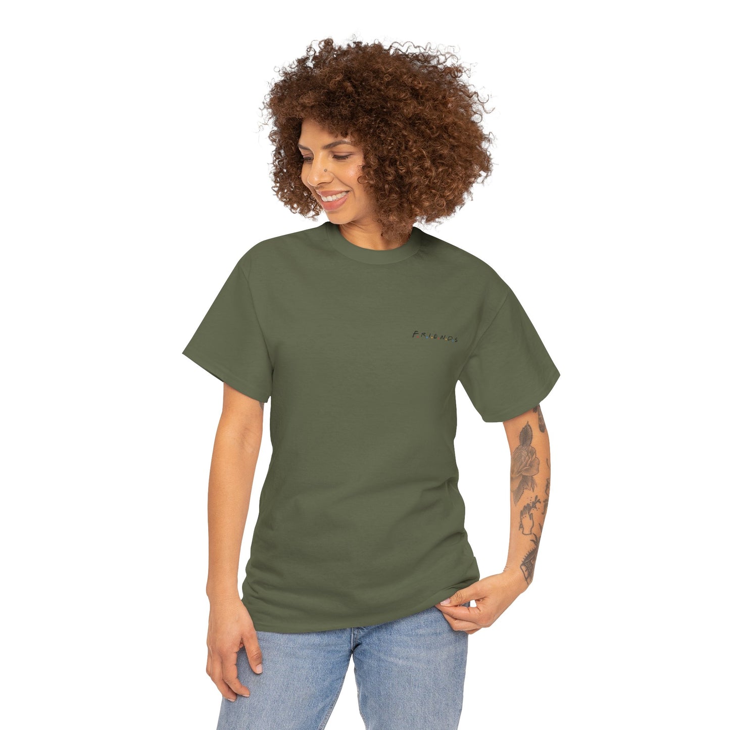 Friends Vibe Unisex Heavy Cotton Tee for Friends Lovers