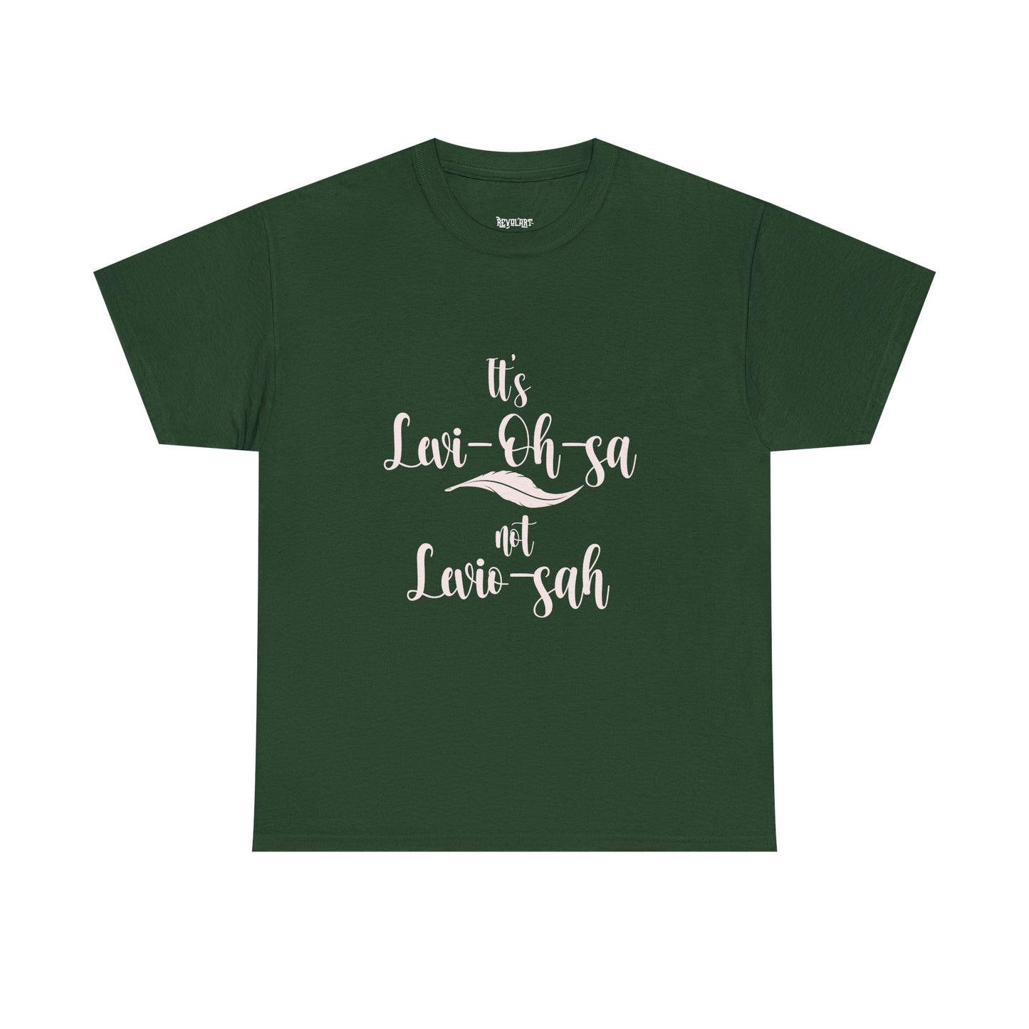 Unisex Heavy Cotton Tee - 'It's Lavi-Oh-sa Not Lario-sah'