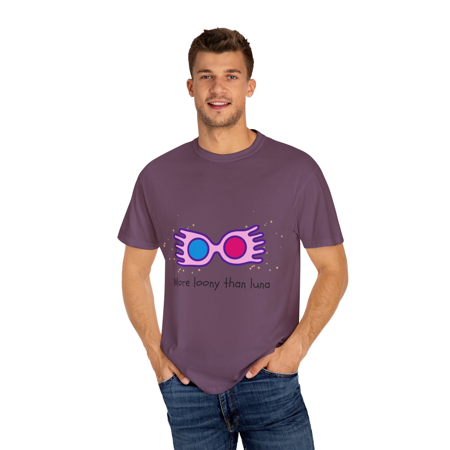 Loony Luna | Harry Potter | Unisex Garment-Dyed T-shirt