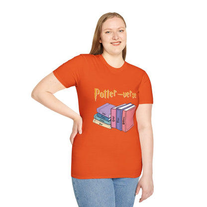 Potter-verse Unisex Softstyle T-Shirt - Perfect for Book Lovers & Fans