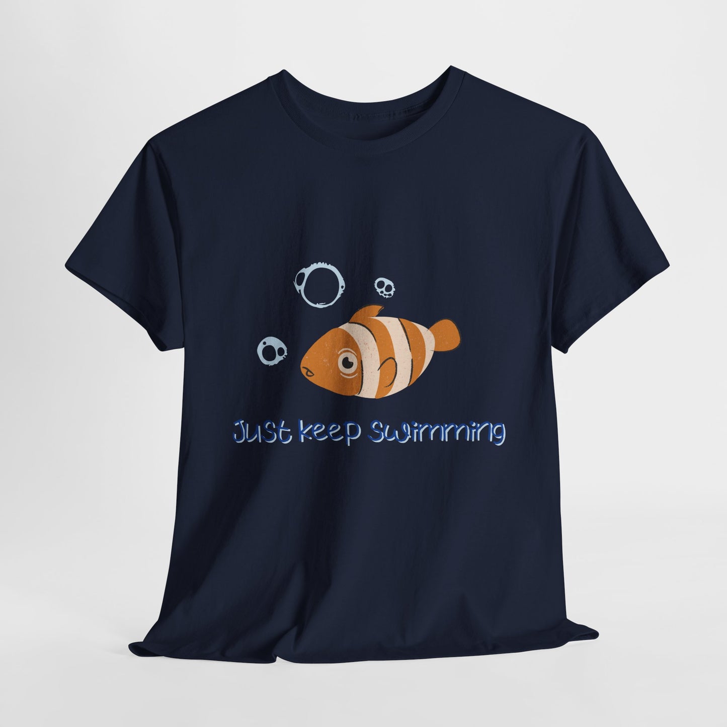 Just Keep Swimming Unisex Cotton Tee – It Ends With Us Inspired Shirt