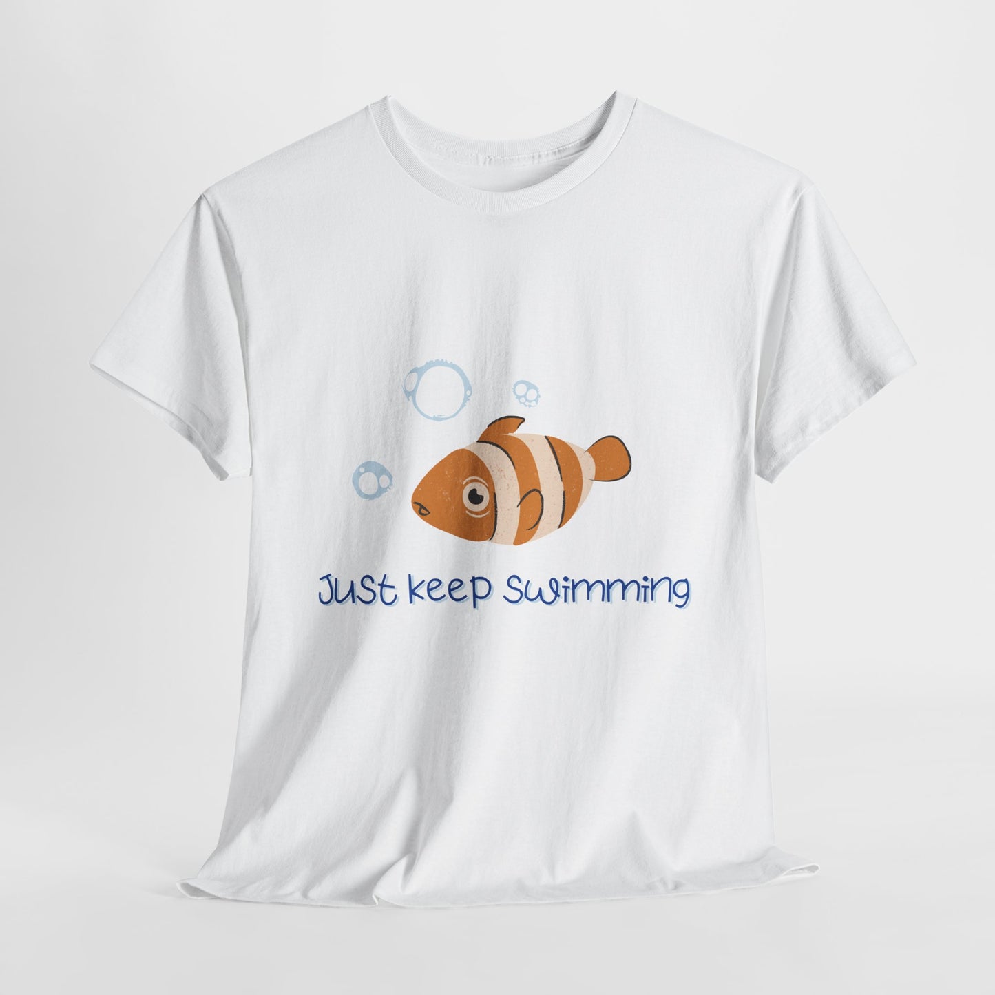 Just Keep Swimming Unisex Cotton Tee – It Ends With Us Inspired Shirt