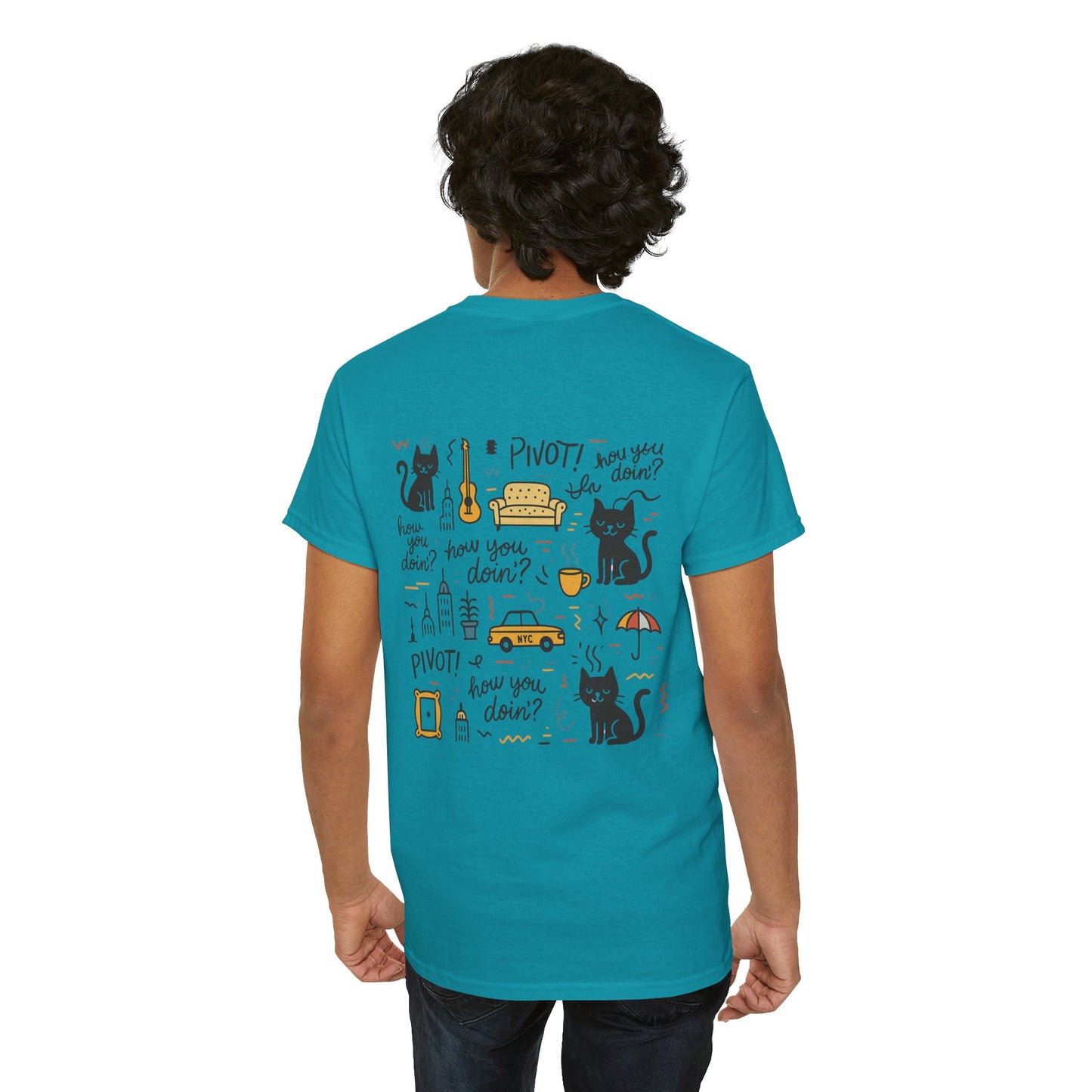 Friends Vibe Unisex Heavy Cotton Tee for Friends Lovers