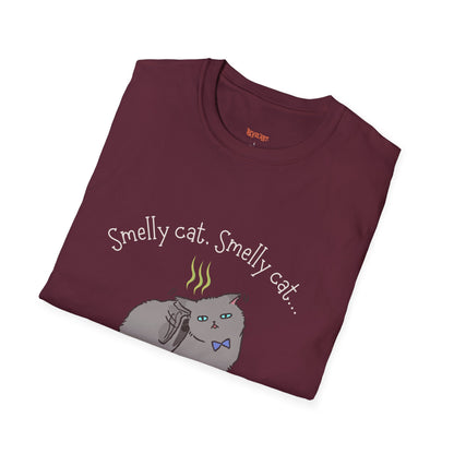 “Smelly Cat” Unisex Graphic Tee – Friends TV Show Inspired | Phoebe Buffay Tribute