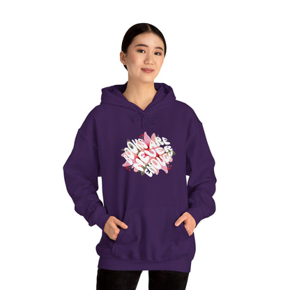 Books Are Never Enough Unisex Heavy Blend™ Hoodie for Book lovers