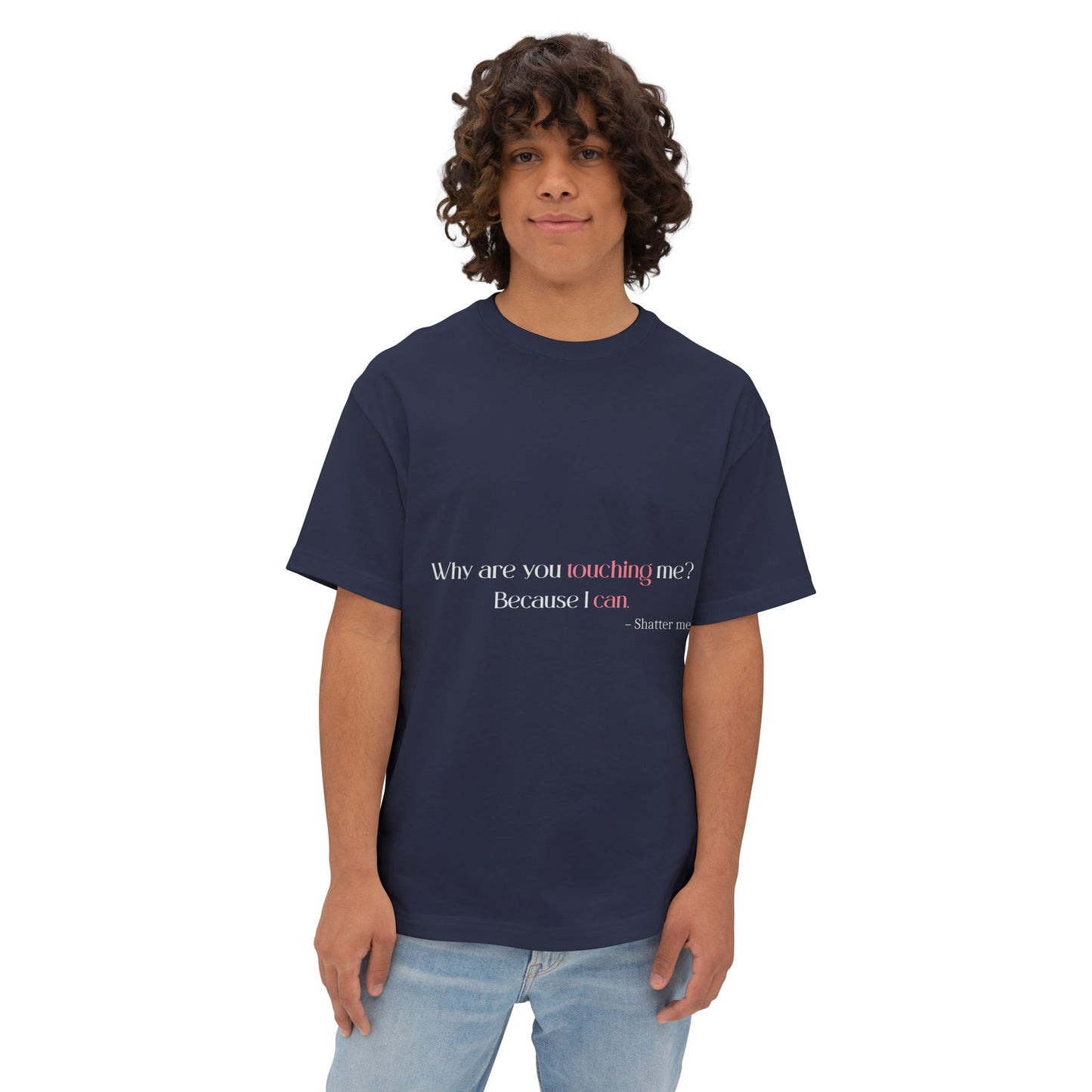 Juliette - Aaron Unisex Oversized Boxy Tee for Shatter Me Fans