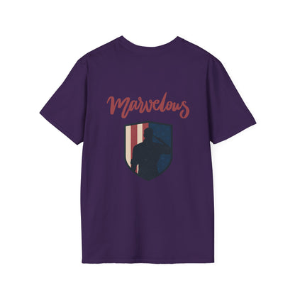 Marvelous Unisex Softstyle T-Shirt - Motivational Graphic Tee for Everyday Inspiration