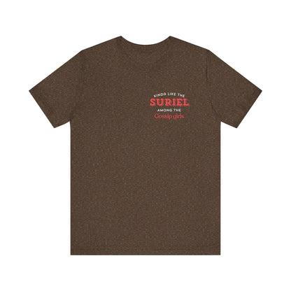 Suriel among gossip Unisex Jersey Short Sleeve Tee