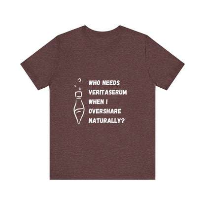 Veritaserum Unisex Jersey Short Sleeve Tee