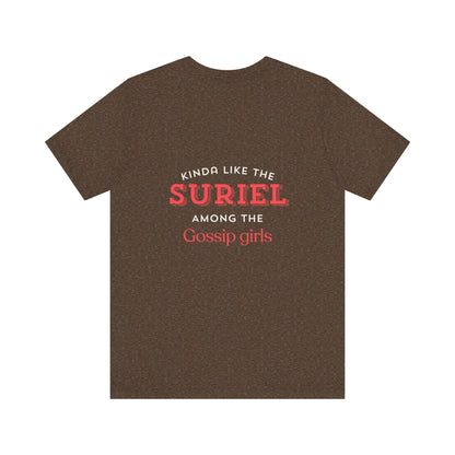 Suriel among gossip Unisex Jersey Short Sleeve Tee