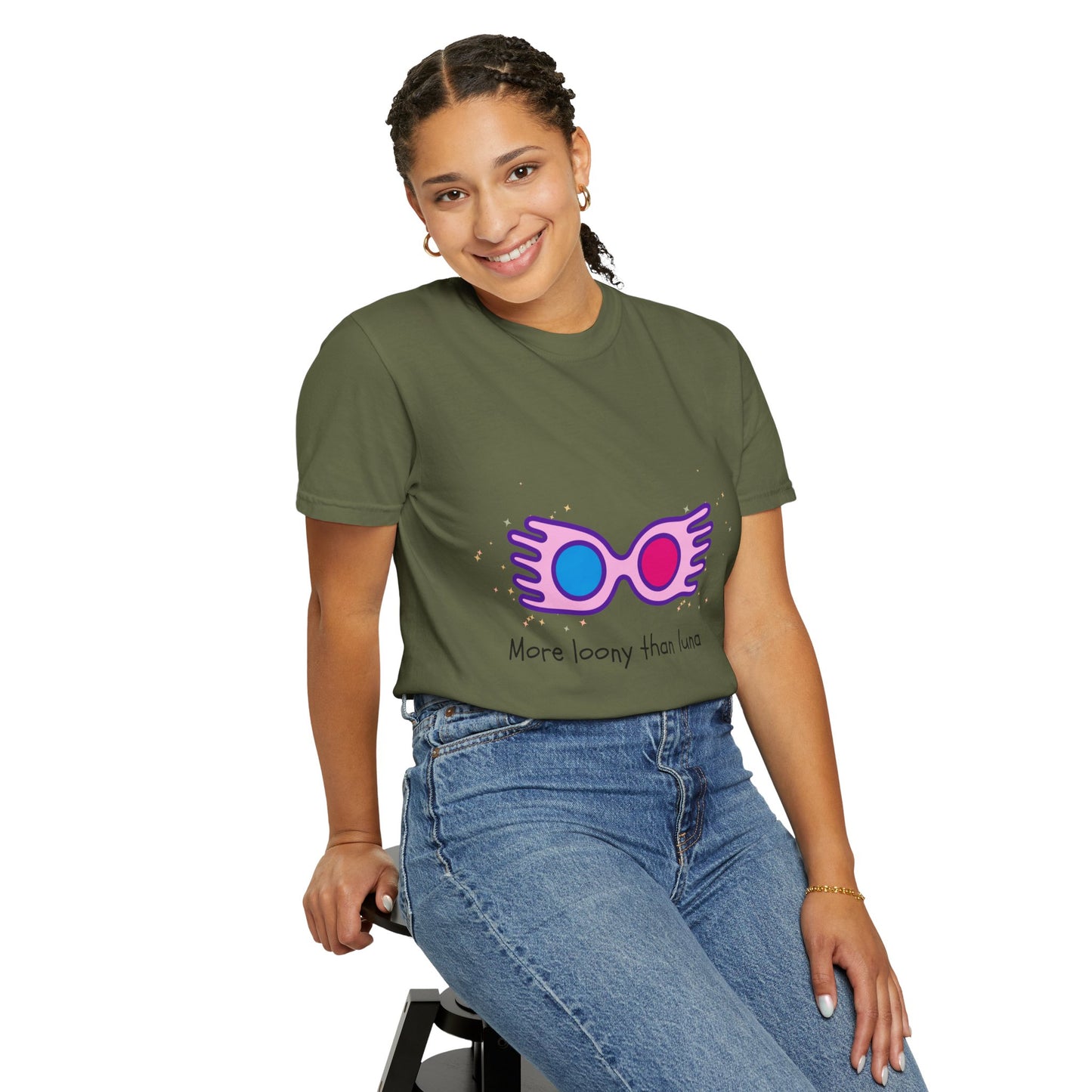 Loony Luna | Harry Potter | Unisex Garment-Dyed T-shirt