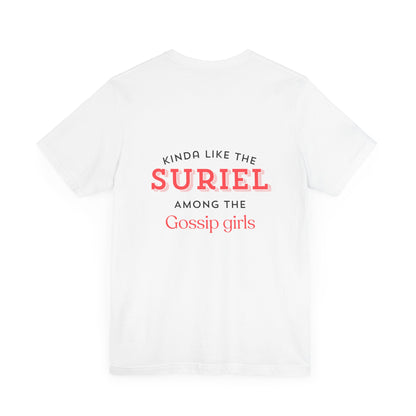 Suriel among gossip Unisex Jersey Short Sleeve Tee