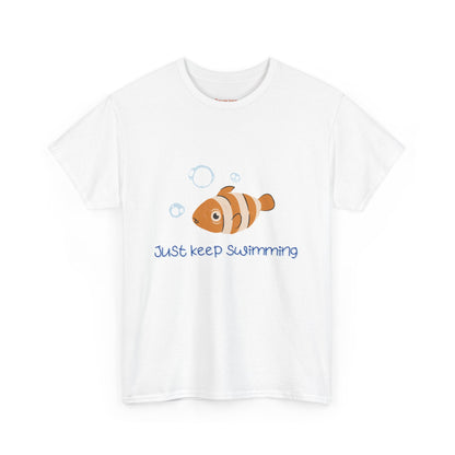 Just Keep Swimming Unisex Cotton Tee – It Ends With Us Inspired Shirt