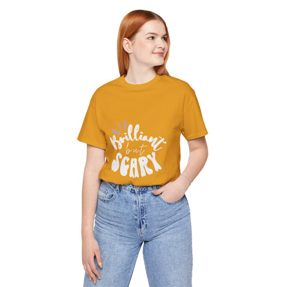 Brilliant but Scary Unisex Tee - Harry Potter | Ron's description of Hermione