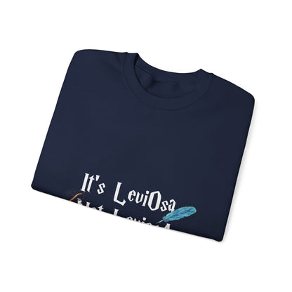 It's LeviOsa Not LeviOsA Crewneck Sweatshirt | Wizard Sweatshirt for Potter Fans
