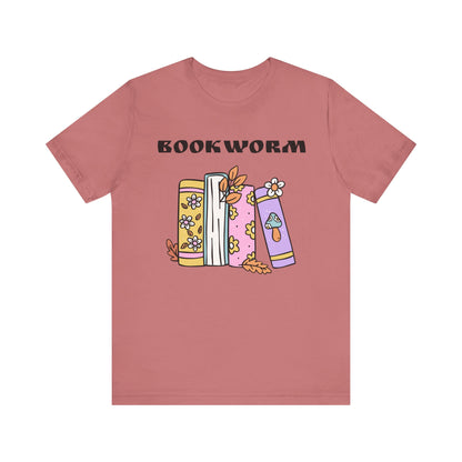 BookWorm BookStack Unisex Jersey Short Sleeve Tee