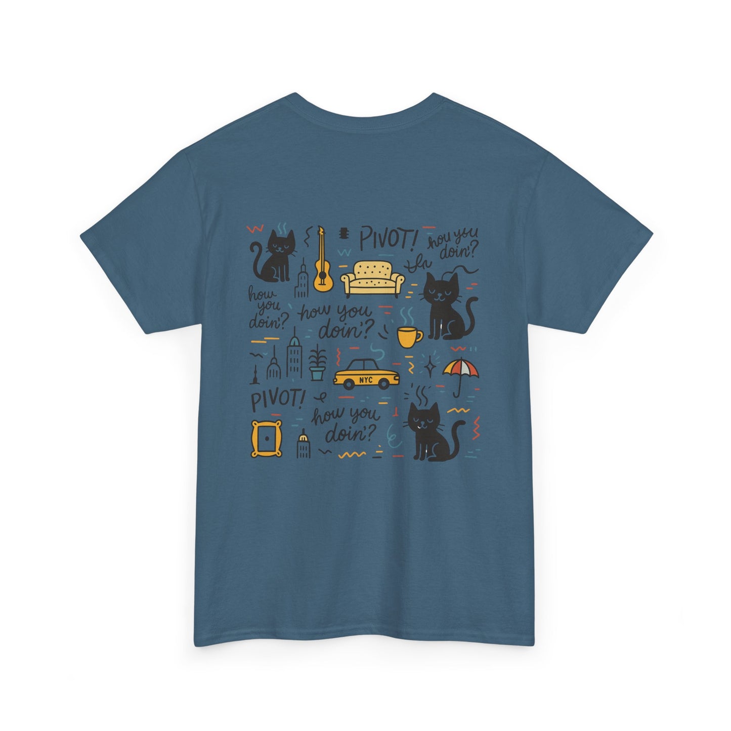 Friends Vibe Unisex Heavy Cotton Tee for Friends Lovers
