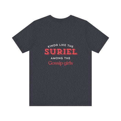 Suriel among gossip Unisex Jersey Short Sleeve Tee