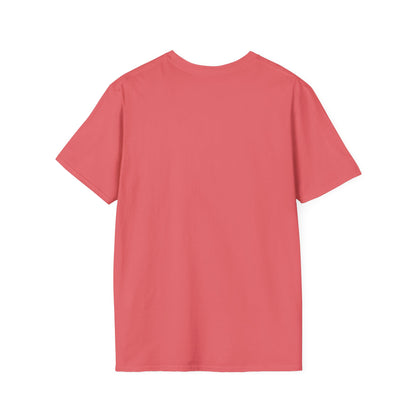 Cute HUGSY Graphic Unisex Softstyle T-Shirt, Holiday Gift, Casual Wear, Cute T-Shirt, Fun Apparel, Christmas Shirt for Friends Lovers