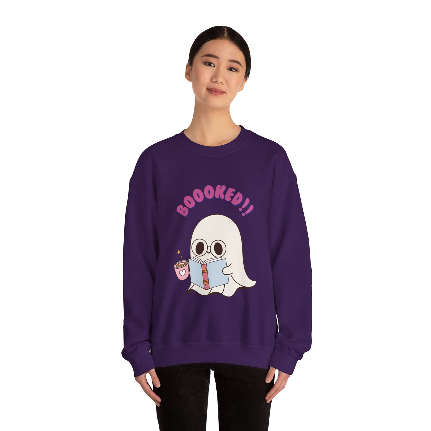 Boooked Unisex Heavy Blend™ Crewneck Sweatshirt