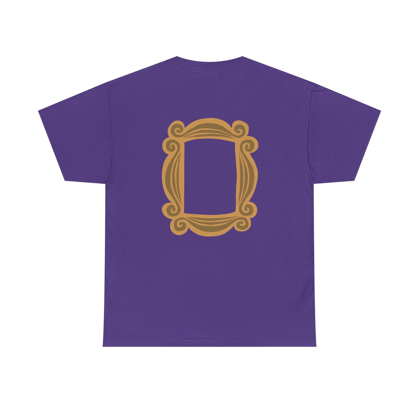 F.R.I.E.N.D.S Peephole Frame Unisex Heavy Cotton Tee