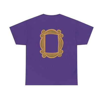 F.R.I.E.N.D.S Peephole Frame Unisex Heavy Cotton Tee