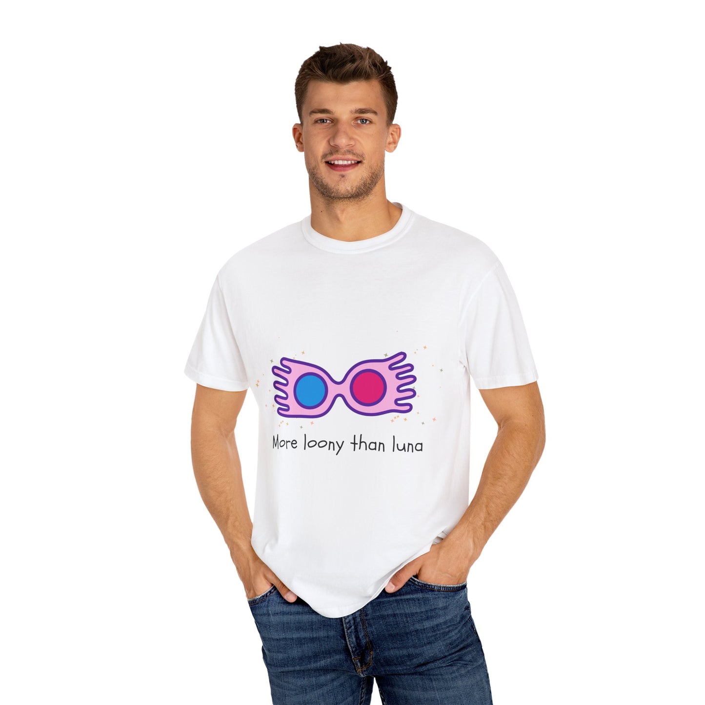 Loony Luna | Harry Potter | Unisex Garment-Dyed T-shirt