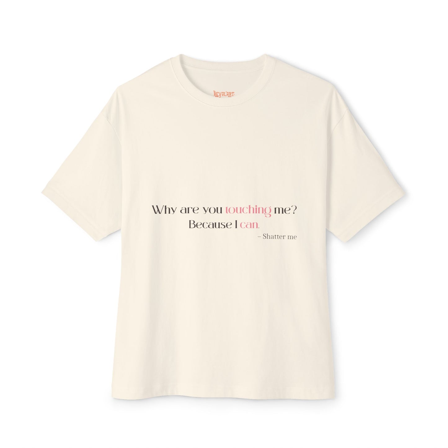 Juliette - Aaron Unisex Oversized Boxy Tee for Shatter Me Fans