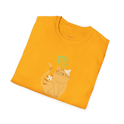 “I Am the Cat She Keeps Referring To” – Funny Smelly Cat Friends-Inspired Unisex T-Shirt