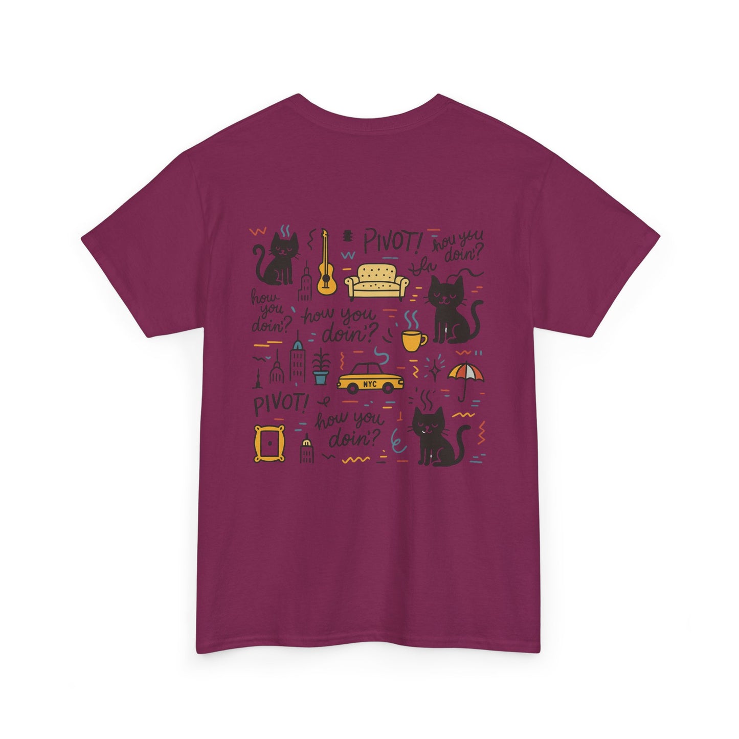 Friends Vibe Unisex Heavy Cotton Tee for Friends Lovers