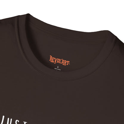Book Lover's Unisex Softstyle T-Shirt - "Just One More Chapter" Design