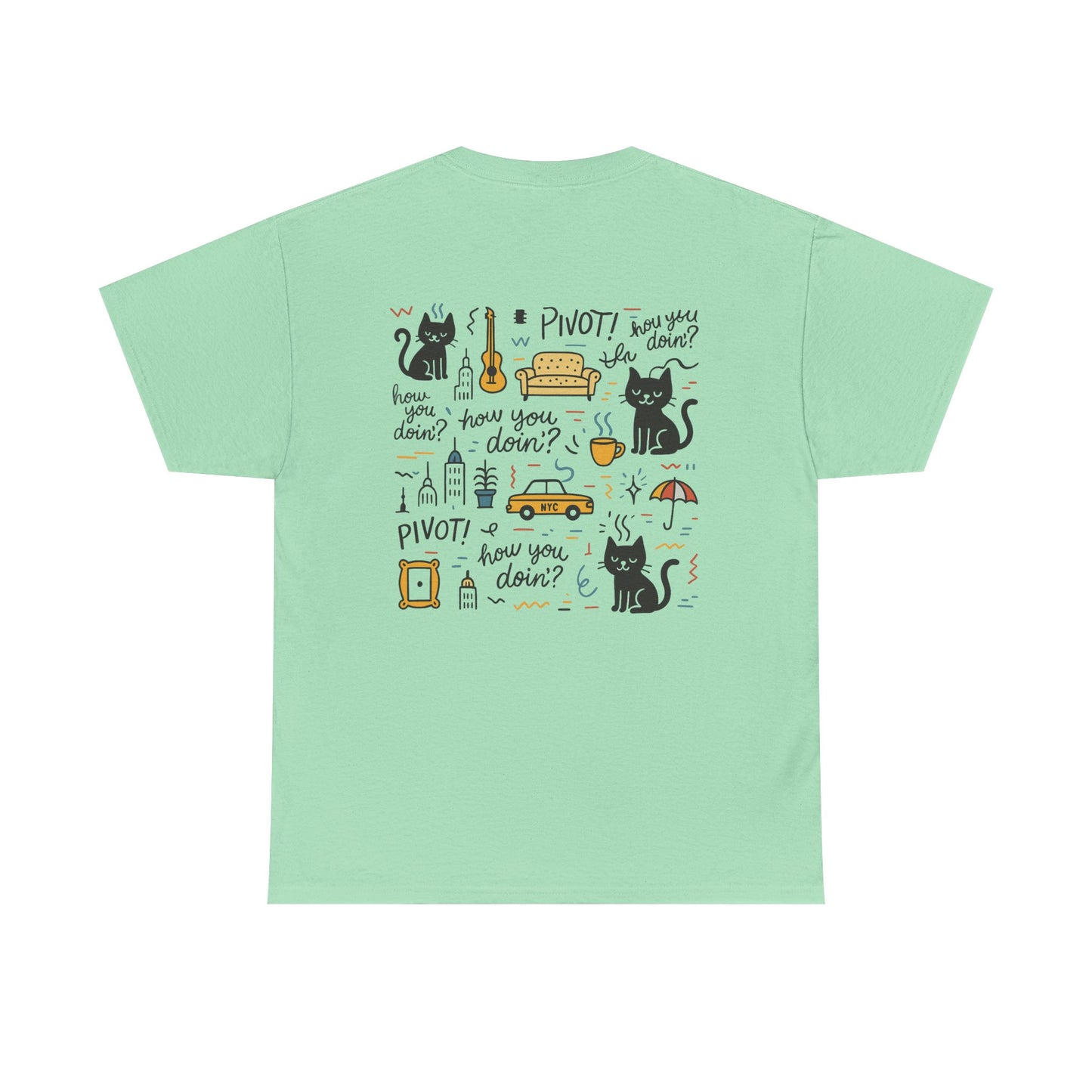 Friends Vibe Unisex Heavy Cotton Tee for Friends Lovers