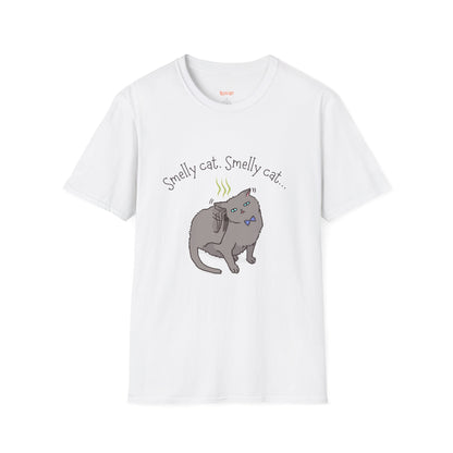 “Smelly Cat” Unisex Graphic Tee – Friends TV Show Inspired | Phoebe Buffay Tribute