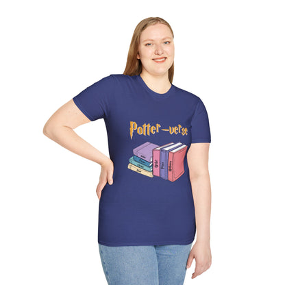 Potter-verse Unisex Softstyle T-Shirt - Perfect for Book Lovers & Fans