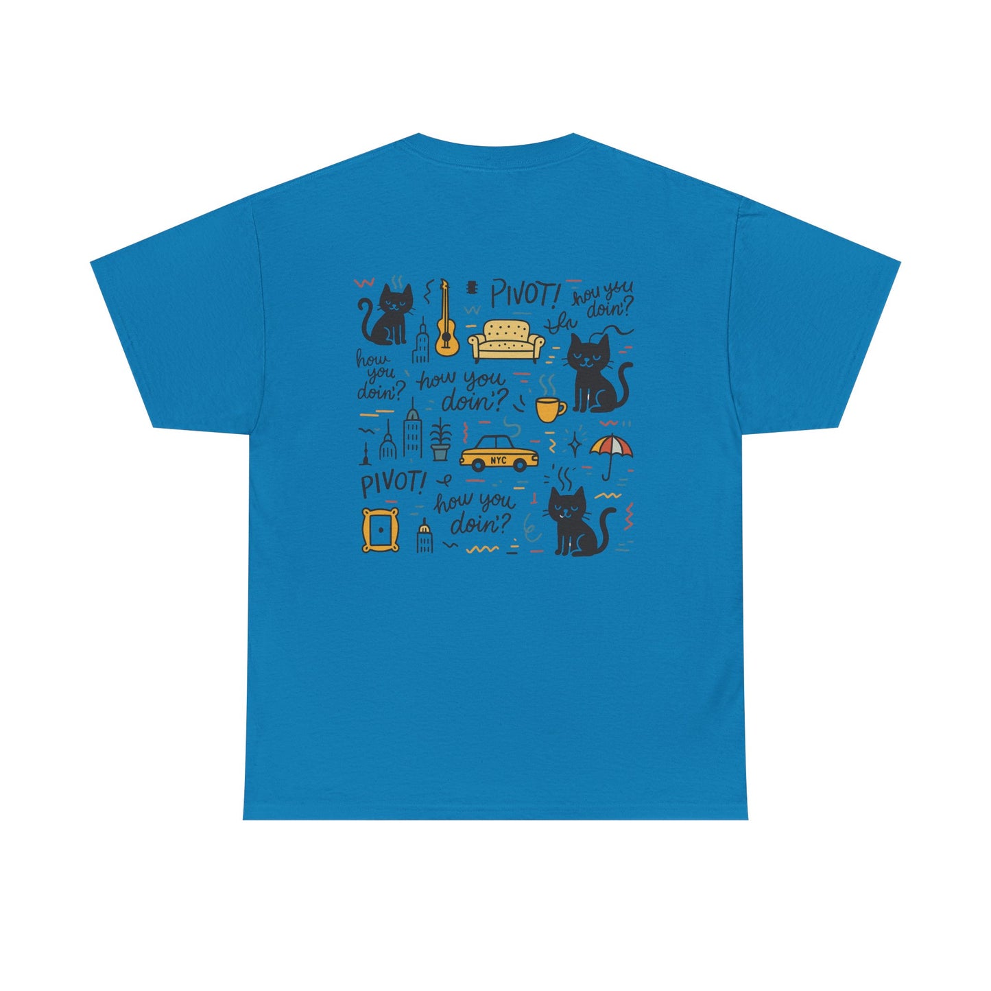 Friends Vibe Unisex Heavy Cotton Tee for Friends Lovers