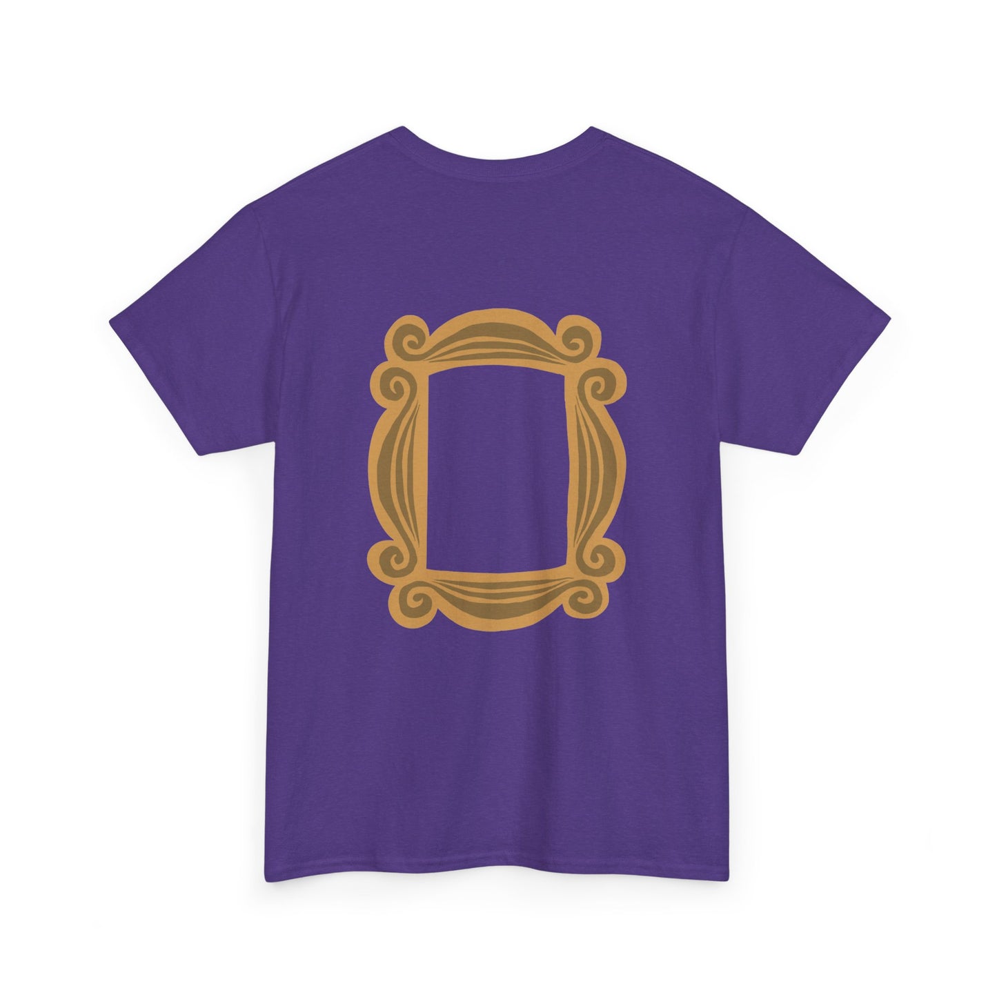 F.R.I.E.N.D.S Peephole Frame Unisex Heavy Cotton Tee