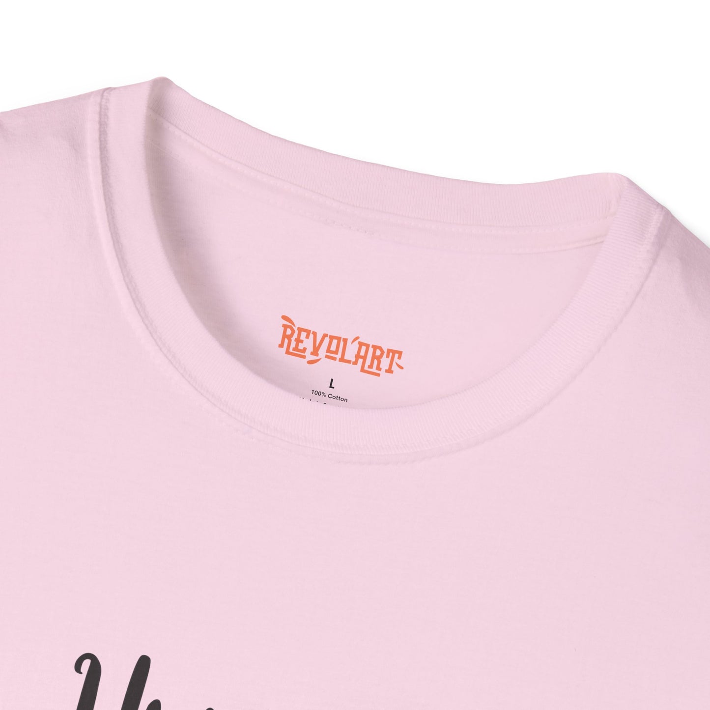 Cute HUGSY Graphic Unisex Softstyle T-Shirt, Holiday Gift, Casual Wear, Cute T-Shirt, Fun Apparel, Christmas Shirt for Friends Lovers