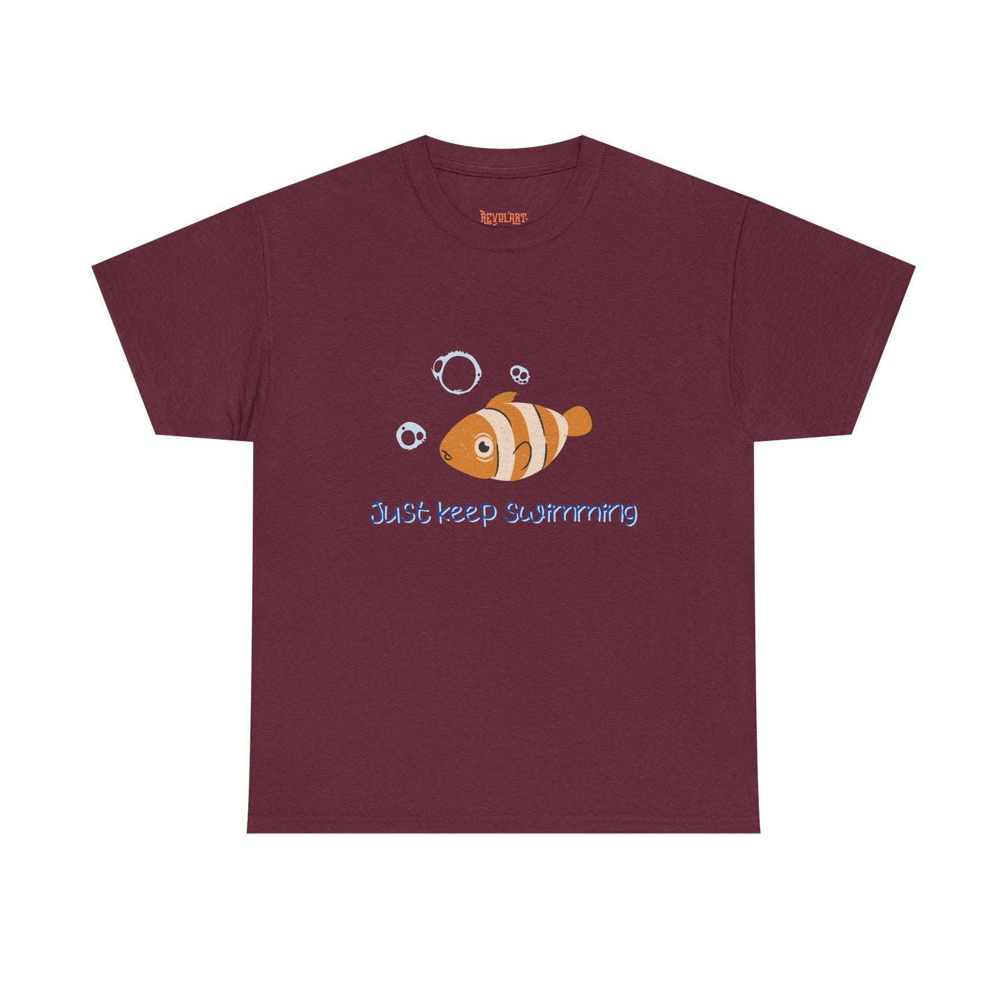 Just Keep Swimming Unisex Cotton Tee – It Ends With Us Inspired Shirt