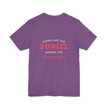 Suriel among gossip Unisex Jersey Short Sleeve Tee
