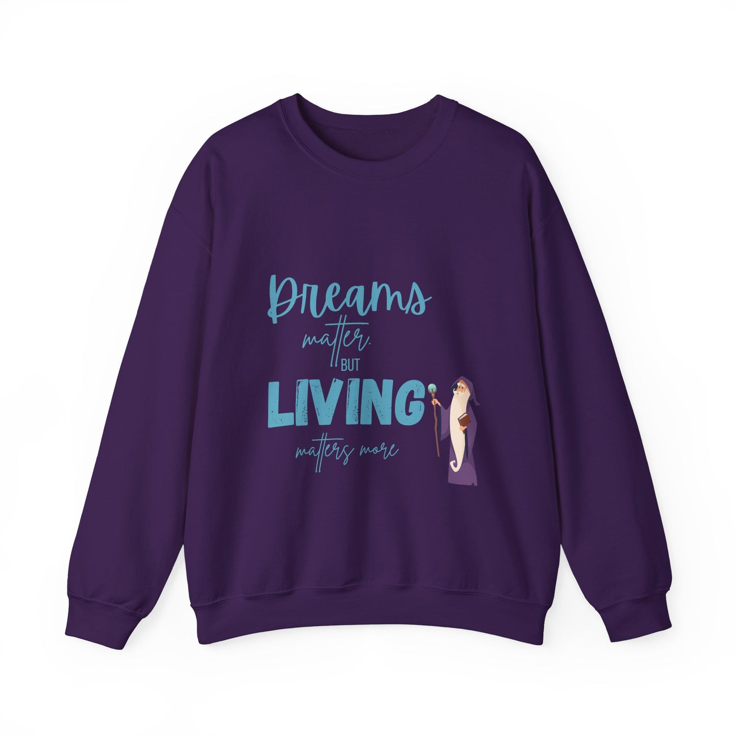Living Matters Crewneck Sweatshirt - Harry Potter | Dumblebore Quotes