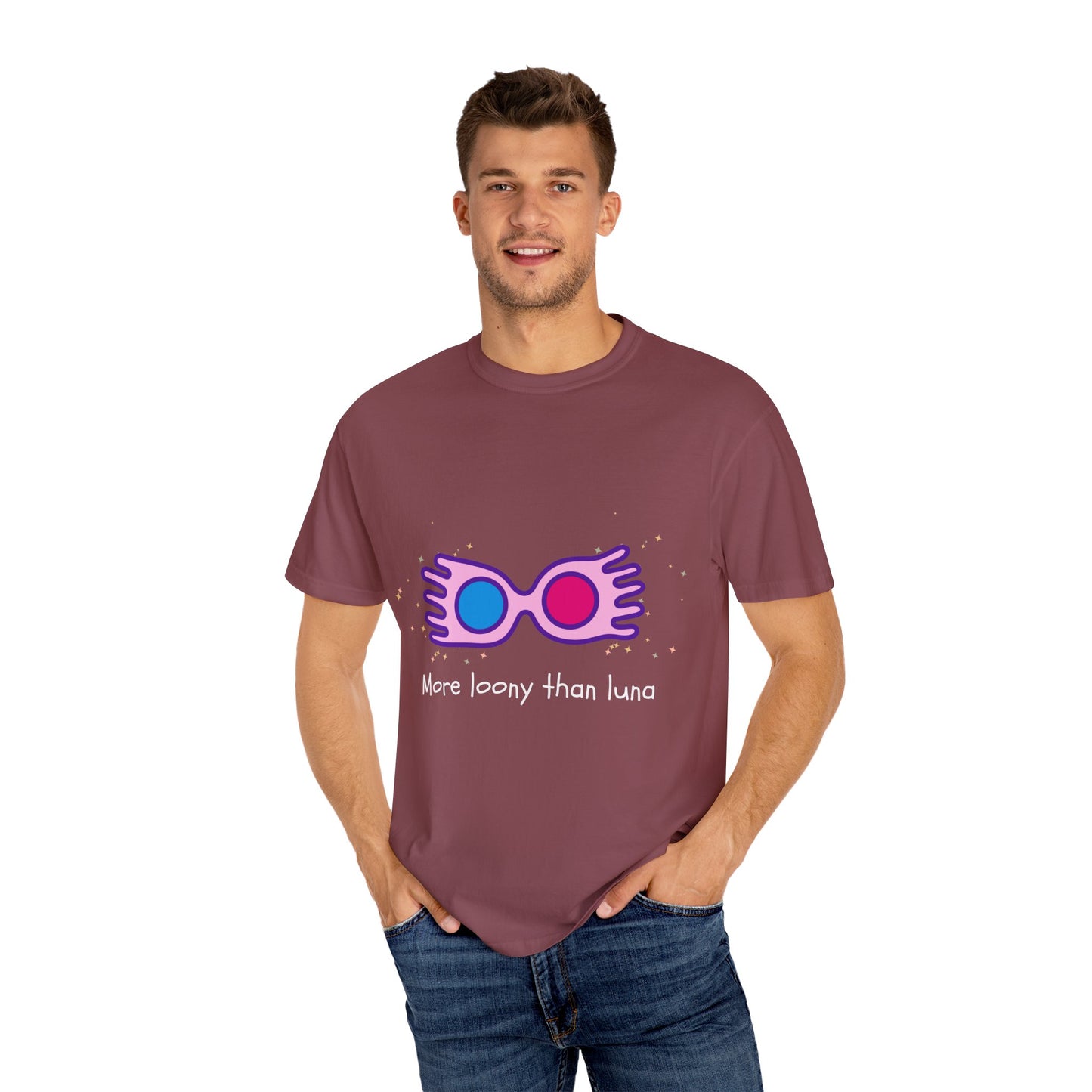 Loony Luna | Harry Potter | Unisex Garment-Dyed T-shirt
