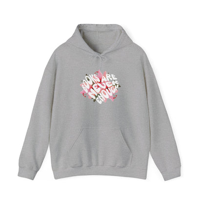 Books Are Never Enough Unisex Heavy Blend™ Hoodie for Book lovers